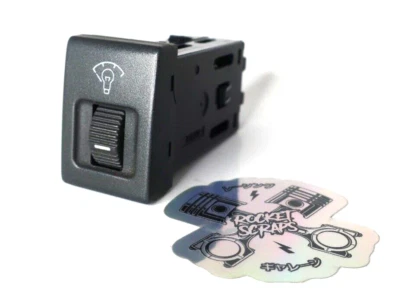 92-95 Honda Civic Dash Dim Dimmer Light Switch Gray EG VTEC OEM - Image 1 of 4