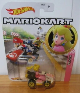 Hot Wheels Mario Kart Princess Peach Standard Kart Brand New Nintendo - Picture 1 of 2