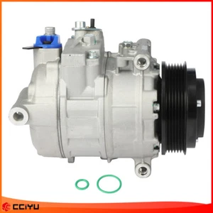 AC Compressor w/ Clutch For Range Rover Sport 4.2L 4.4L 06-08 11238C LR012593 - Picture 1 of 11