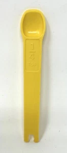 TUPPERWARE vintage yellow 1/4 TSP MEASURING SPOON baking cooking cook .25 spoons - Picture 1 of 2