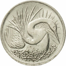 [#525945] Monnaie, Singapour, 5 Cents, 1981, Singapore Mint, TTB+, Copper-nickel