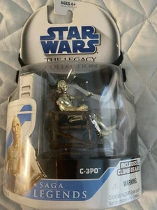 Star Wars The Legacy Collection C-3PO Saga Legends. Including Clone Gear. - Picture 1 of 4