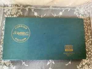 Vintage 1968 Foreign Edition Deutsche Scrabble Crossword Board Game New Open Box - Picture 1 of 14
