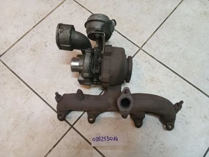 TURBINA TURBOCOMPRESSORE VOLKSWAGEN GOLF V 5 77KW 1.9 DISEL BXE - 038253014F - Foto 1 di 8