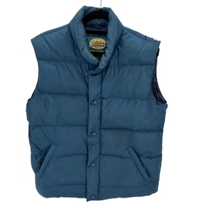 Cabelas Damen Premier Northern Goose Daunenweste Blau Größe M Reg - Bild 1 von 9