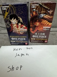 Bandai One Piece Card Game Romance Dawn Show down OP-01 02 Booster SEALED 2 Box - Picture 1 of 3
