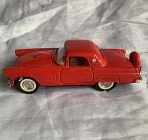 Vintage MAJORETTE 1956 Ford Thunderbird, Red, 1/32 - Picture 1 of 13