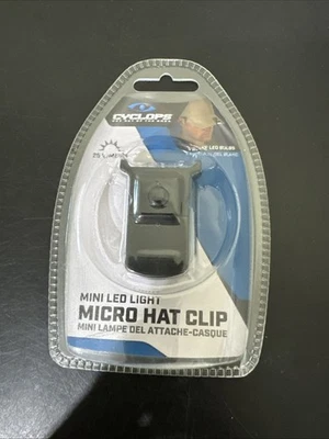 Faro Cyclops Micro 10 Lúmenes Manos Libres Clip-On Tapa con 5 Bombilla LED Blanco Foto 1 de 2