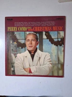 Vinyl Record LP Perry Como Sings Merry Christmas Music VG - Image 1 of 4