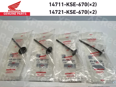 HONDA Genuine CRF150R 2007-2009 2012-2023 Intake & Exhaust Valve Set of 4 OEM - Image 1 of 4