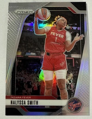 NALYSSA SMITH 2024-25 PANINI PRIZM WNBA BASKETBALL SILVER FEVER - Image 1 of 2