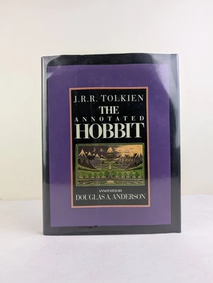 The Annotated Hobbit by J.R.R. Tolkien / Douglas Anderson Large Hardcover 1987 - Image 1 of 4