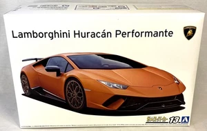 Aoshima Supercar 13 1/24 Scale '17 Lamborghini Huracan Performante Model Kit - Picture 1 of 5