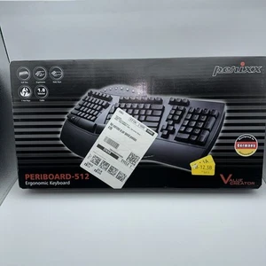 Perixx Periboard-512 Ergonomic Split Keyboard With Natural Ergonomic Design - Picture 1 of 4