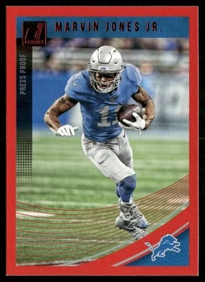2018 Donruss Press Proof Red Marvin Jones Jr. #100 - Image 1 of 2