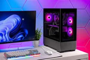 Skytech Shiva 2 ATX Mid Tower Gaming PC Gehäuse mit Lüfter Hartglas - Bild 1 von 12