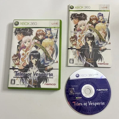 Tales of Vesperia 2008 Microsoft XBOX 360 NTSC-J JAPAN Game Complete - Image 1 of 4