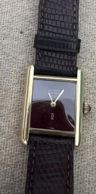 100% Authentic Vintage Cartier Gold Plated Watch - Image 1 of 4