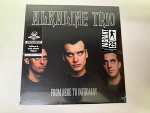 Alkaline Trio From Here To Infirmary Vinyl LP Yellow & Red Swirl Vinyl Newbury - Picture 1 of 2