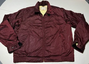 Vintage 50s McGregor DuPont Nylon Anti-Freeze Jacket Instant Warm Up Mens 44 USA - Picture 1 of 10