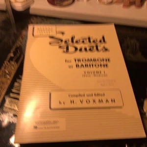 Selected Duets for Trombone or Baritone Volume 1 - Easy to Medium - Foto 1 di 10