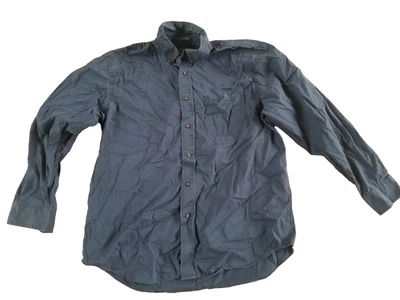 Men's Arrow Navy Blue long sleeve button down classic fit sz. 16-16.5 - Image 1 of 3