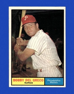1961 Topps Set-Break #154 Bobby Del Greco NR-MINT *GMCARDS* - Image 1 of 2