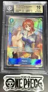 BGS 10 One Piece OP09-050 R* Nami Alt Art - Inglés - Emperadores en el Nuevo Mundo - Imagen 1 de 12