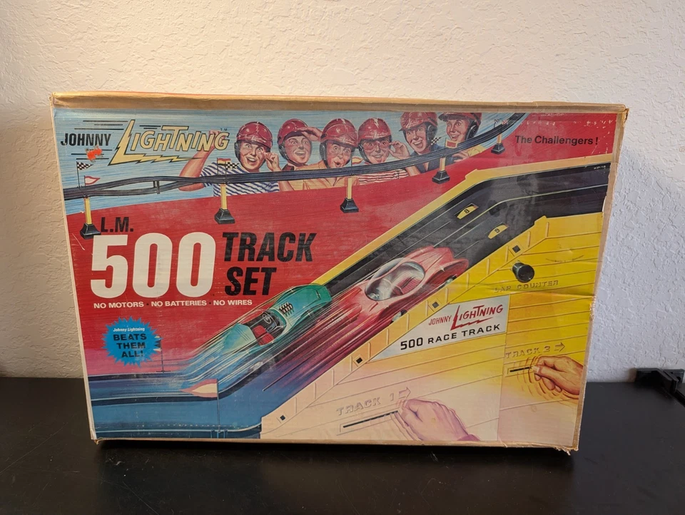 1969 Johnny Lightning 500 Track Set Complete Track - NO Cars - Image 1 of 4