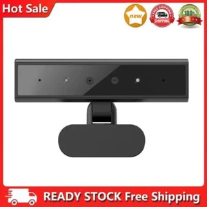 Facial Recognition Webcam for Windows 10/11 with Base for Streaming Conferencing - Afbeelding 1 van 11