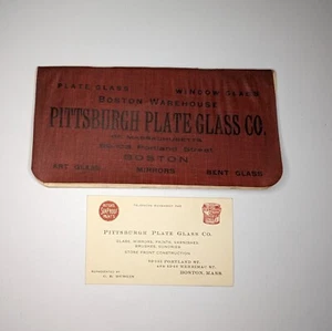 1914 Pittsburgh Plate Glass Company Price List Polished Glass Mirrors Bevels - Picture 1 of 13