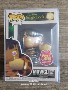 Funko Pop! Vinyl: Disney Mowgli w KAA #987 W/ Protector - Bild 1 von 5