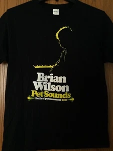 Brian Wilson - Pet Sounds - The Final Performances” - 2019 Black Shirt NE778 - Picture 1 of 3