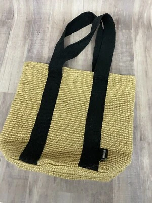 Bolso de Mano Wacoal Yute Doble Correa Negra Foto 1 de 4