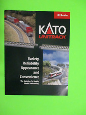 1998 KATO UNITRACK N SCALE MODEL RAILROAD TRAIN CATALOG VG HTF