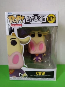 NEW FUNKO POP! ~ ANIMATION ~ CARTOON NETWORK ~ COW AND CHICKEN ~ COW #1071 - Picture 1 of 6