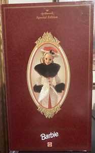 Hallmark Special Edition Holiday Memories Barbie Doll 1995 New 14106 NRFB - Picture 1 of 9