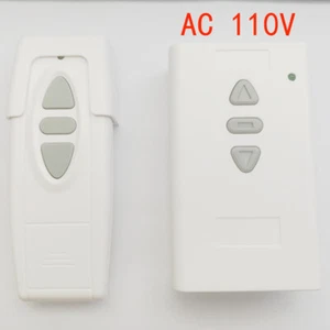 AC 110V Wireless + Manual Projection Screen Remote Control UP Down Switch Button - Picture 1 of 9