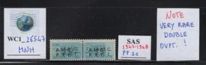 WC1_26547. TRIESTE FTT. Rare variety of 2 Lire 1947-1948 parcel post. MNH - Picture 1 of 1