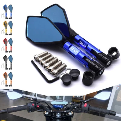 For YAMAHA MT125 MT 125 MT-125 2014-2025 Blue light anti-glare rearview mirror - Image 1 of 4