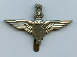 Parachute Regiment Kings Crown Cap Badge - Foto 1 di 2