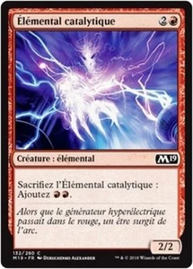 MTG Magic M19 - (x4) Catalyst Elemental/Élémental catalytique, French/VF - Bild 1 von 1
