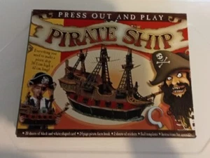 Press Out And Play Pirate Ship 2011 Still In Packaging Never Used - Picture 1 of 4