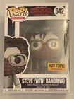 Funko Pop Television Stranger Things Steve with Bandana #642 Hot Topic Exclusive