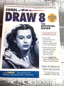 Coral Draw 8 Official Guide for PC and Macintosh - Foto 1 di 3