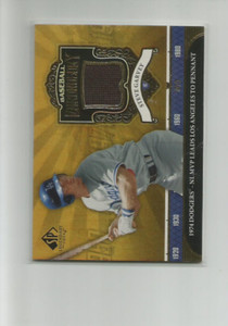2006 SP LEGENDARY CUTS BASEBALL CHRONOLOGY MATERIALS #SG STEVE GARVEY