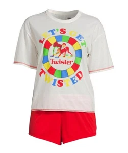 NWT 2x 18w 20w XXL 2xl TWISTER board game summer pajamas socks retro mothers day - Picture 1 of 10
