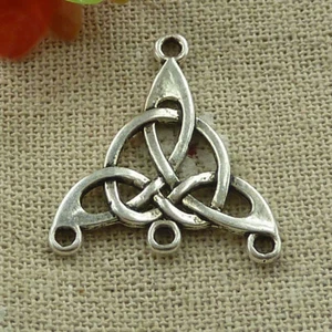 Envío Gratis 80 Piezas Conectores Pendientes Plata Tibetana 29x25mm L-3125 - Imagen 1 de 4