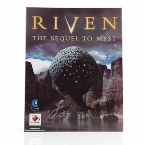 Gioco PC: RIVEN The Sequel to Myst - computer CD-ROM Big Box IMBALLO ORIGINALE Eurobox | PAL - Foto 1 di 9