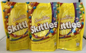 3x SKITTLES SMOOTHIES 136g SIZE POUCH - Picture 1 of 12